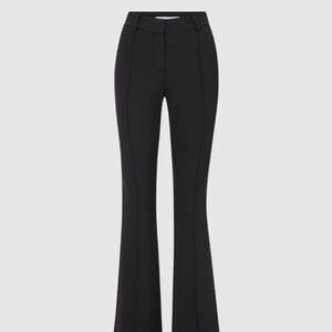 Veronica Beard Women's Hibiscus Slim-Flare Pant Black Size 8